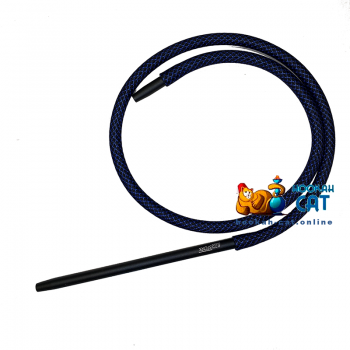 Силиконовый шланг в оплетке с мундштуком Red Stork Black Blue (Рэд Сторк Черный Синий) Силиконовый шланг в оплетке с мундштуком Red Stork Black Blue (Рэд Сторк Черный Синий)